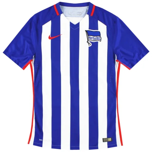 2015-16 Hertha Berlin Nike Player Issue Home Shirt M - Other German Clubs / Excellent 
