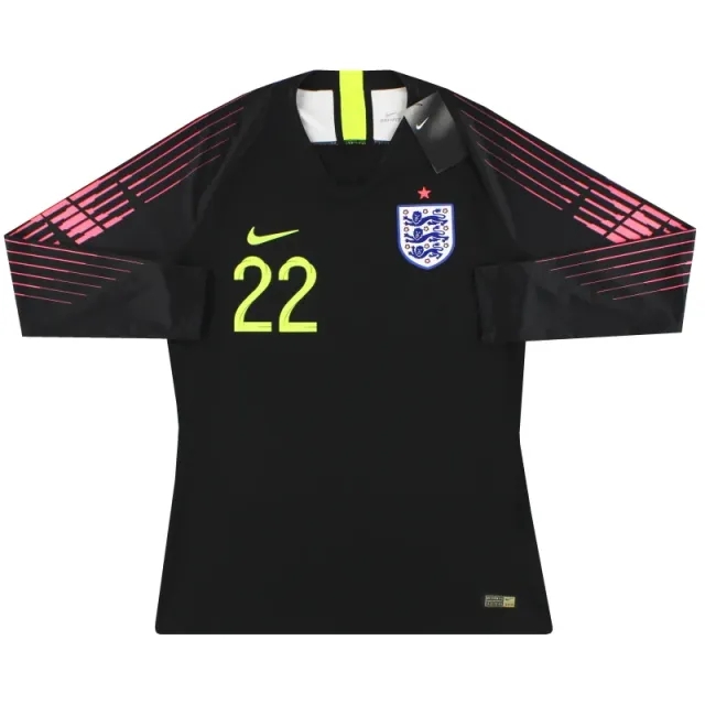 2018-20 England Nike Player Issue Goalkeeper Shirt #22 *w/tags* L - England / w/tags 