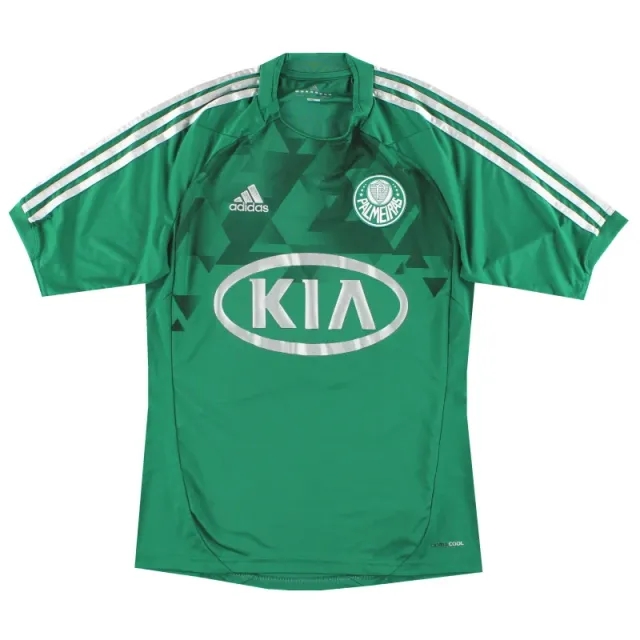 2012 Palmeiras adidas Home Shirt S - Central and South American Clubs / Excellent 