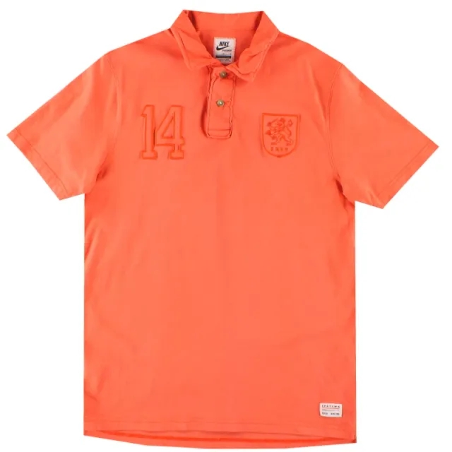 2013-14 Holland Nike Polo Shirt L - Holland / Exellent 
