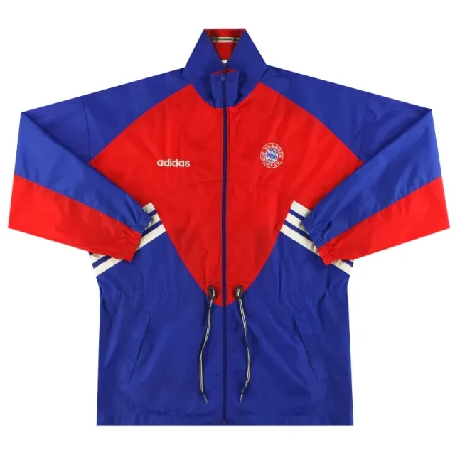 1993-95 Bayern Munich adidas Lightweight Jacket XL - Bayern Munich / Excellent 