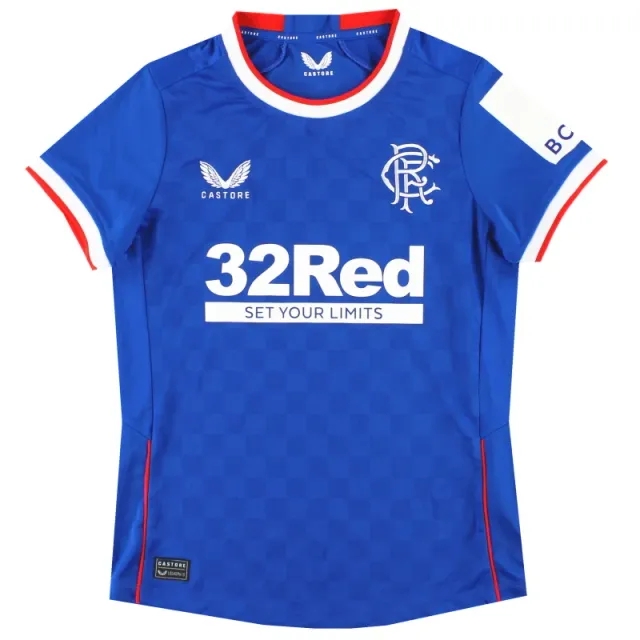 2022-23 Rangers Castore Womens Home Shirt *As New* - Rangers / As New 
