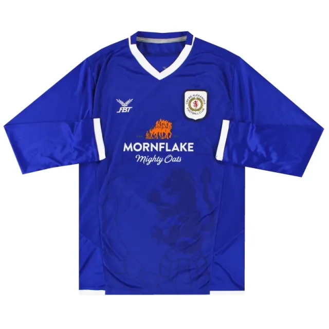 2017-18 Crewe Alexandra Away Shirt L/S *As New* S - Crewe Alexandra / As New 