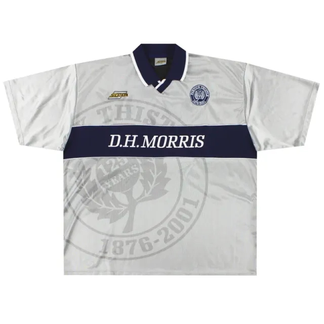 2001-02 Partick Thistle Away Shirt *As New* XXL - Other Scottish Clubs / As New 