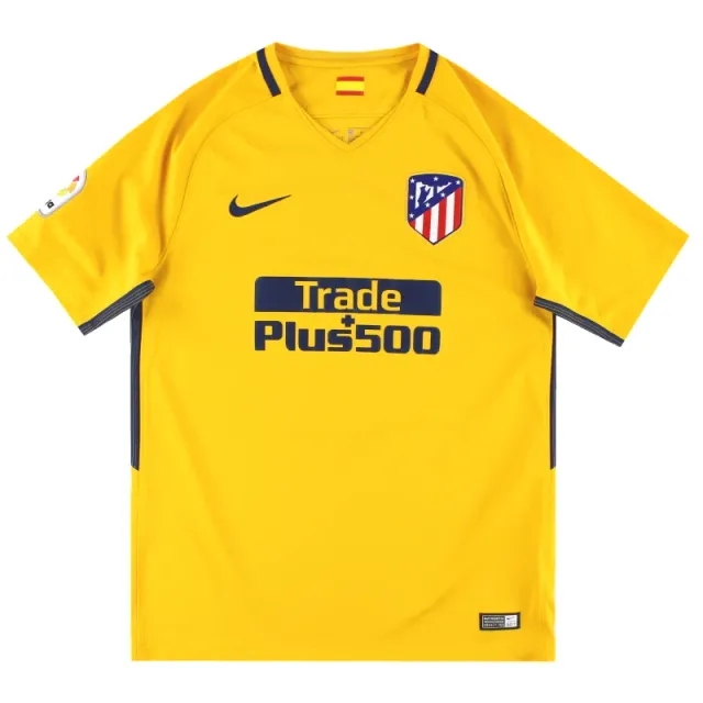 2017-18 Atletico Madrid Nike Away Shirt *Mint* M - Atletico Madrid / Mint 