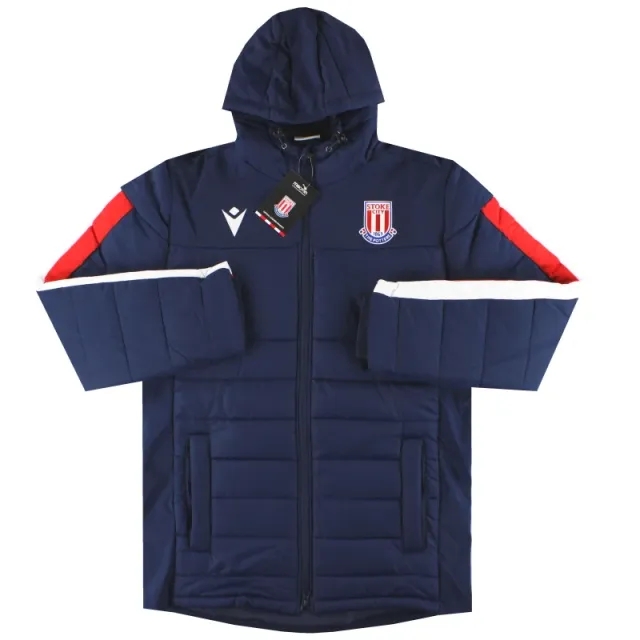 2019-20 Stoke City Macron Stadium Jacket *w/tags* M - Stoke City / w/tags 