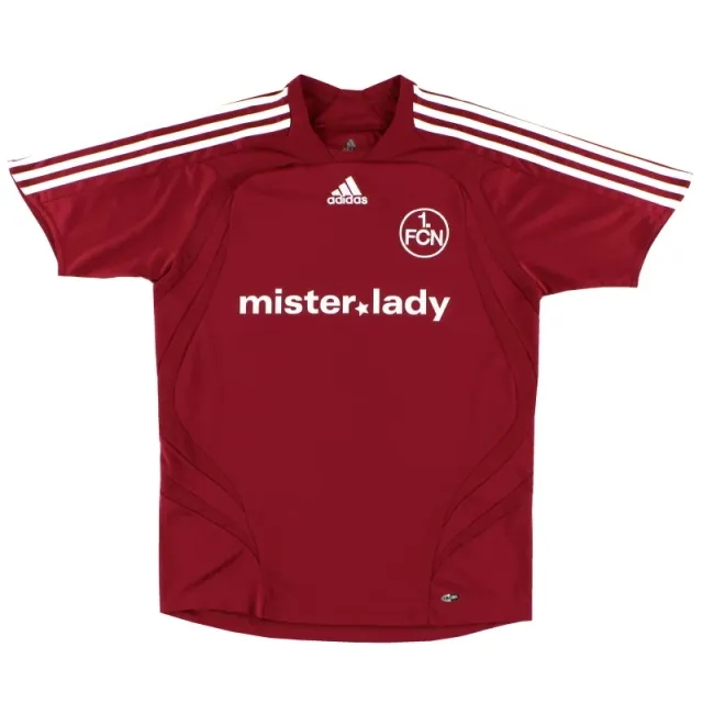 2007-08 Nurnberg adidas Home Shirt S - Other German Clubs / Excellent 