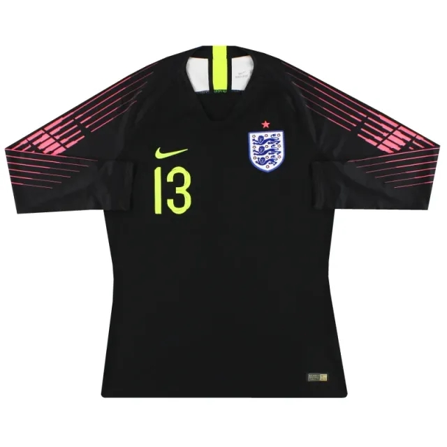 2018-20 England Nike Player Issue Goalkeeper Shirt #13 *As New* L - England / As New 