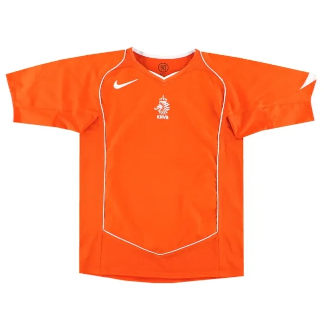 2004-06 Holland Nike Home Shirt L.Boys - Holland / Excellent 