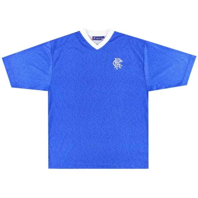 2003-04 Rangers 50th League Title Special Edition Shirt *As New* XL - Rangers / As New 