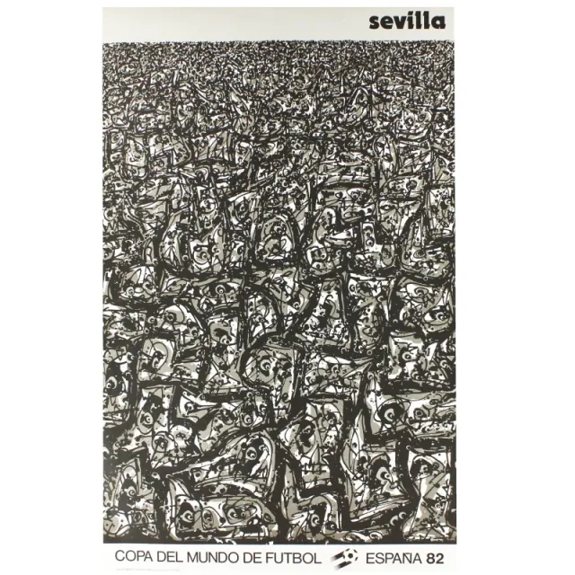 1982 Spain Original World Cup (Sevilla) Poster - Spain / Brand New 