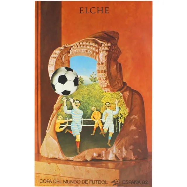 1982 Spain Original World Cup (Elche) Poster - Spain / Brand New 