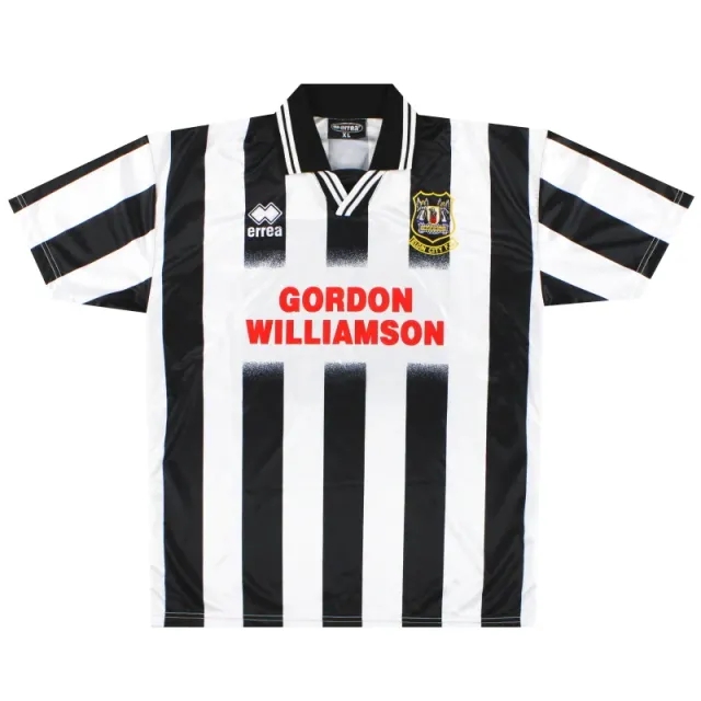2000-03 Elgin City Errea Home Shirt XL - Other Scottish Clubs / Excellent 