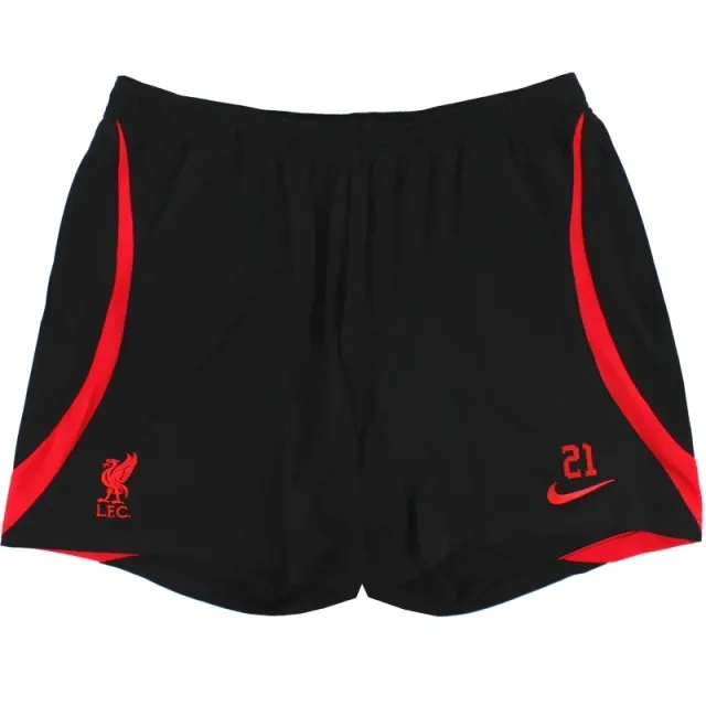 2022-23 Liverpool Nike Player Issue Training Shorts #21 XL - Liverpool / Excellent 