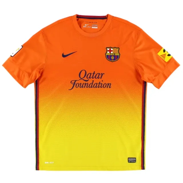 2012-13 Barcelona Nike Away Shirt *Mint* M - Barcelona / Mint 