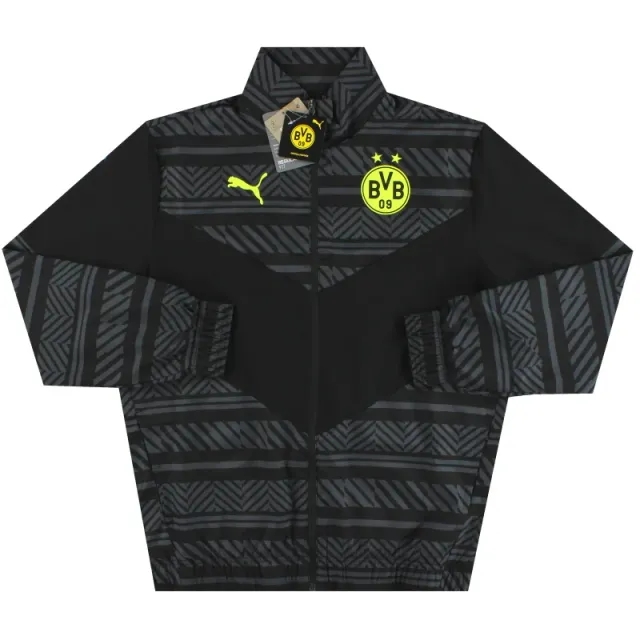 2022-23 Dortmund Puma Pre-Match Jacket *w/tags* - Dortmund / w/tags 
