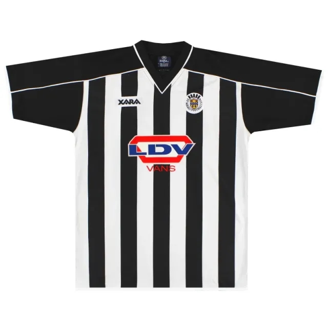 2001-02 St Mirren Home Shirt *Mint* M - Other Scottish Clubs / Mint 