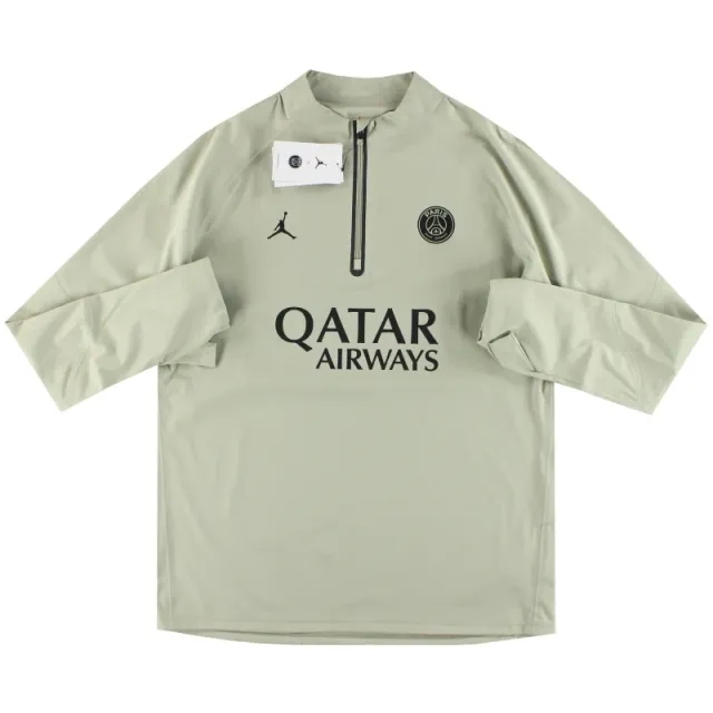 2023-24 Paris Saint-Germain Jordan Player Issue Storm-FIT Winter Warrior Elite Drill Top *w/tags* - Paris Saint-Germain / w/tags 