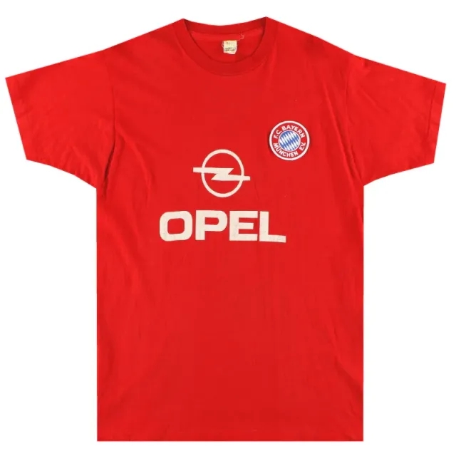 1989-91 Bayern Munich Home Tee XL - Bayern Munich / Excellent 