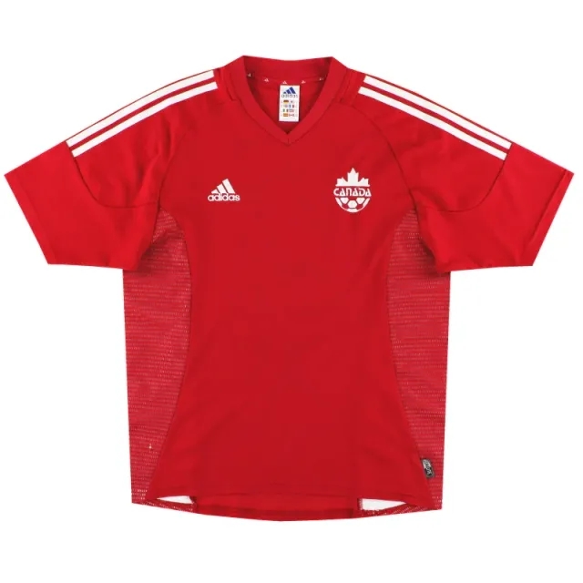 2002-03 Canada adidas Home Shirt M - Canada / Mint 