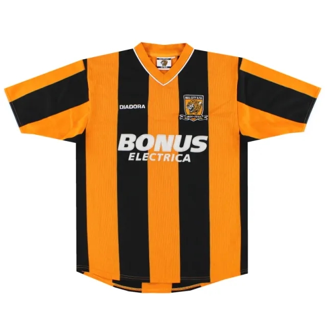 2004-05 Hull City Diadora Centenary Home Shirt S - Hull City / Very Good 