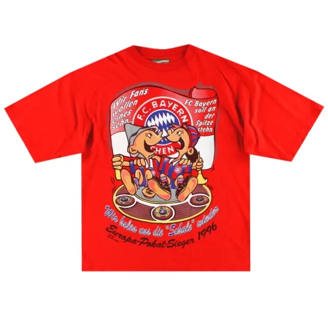 1996 Bayern Munich Graphic Tee L - Bayern Munich / Excellent 