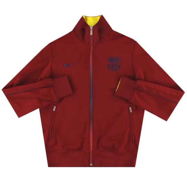 2013-14 Barcelona Nike N98 Track Jacket M - Barcelona / Excellent 