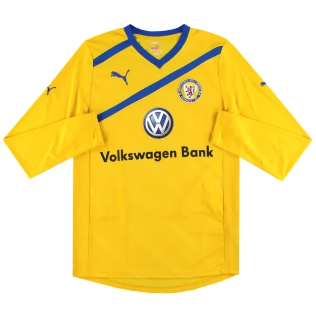 2011-12 Eintracht Braunschweig Puma  Away Shirt L/S *Mint* M - Other German Clubs / Mint 