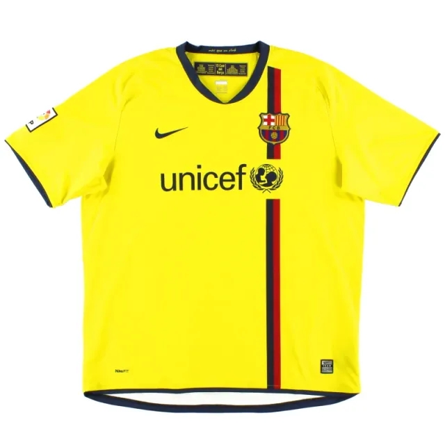 2008-10 Barcelona Nike Away Shirt L - Barcelona / Excellent 