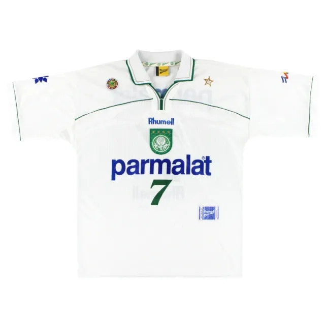 1999 Palmeiras Away Shirt #7 *Mint* XL - Central and South American Clubs / Mint 