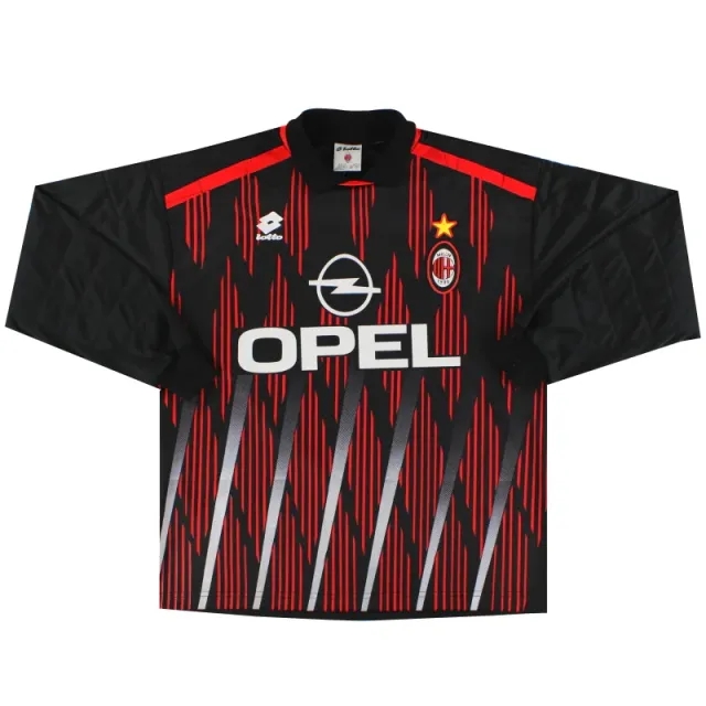 1996-97 AC Milan Lotto Goalkeeper Shirt XL - AC Milan / Excellent 