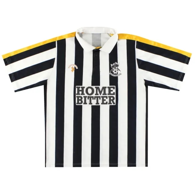 1989-91 Notts County Home Shirt L - Notts County / Excellent 