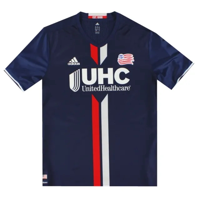 2016-17 New England Revolution adidas Home Shirt XXL - USA Soccer Clubs / Excellent 