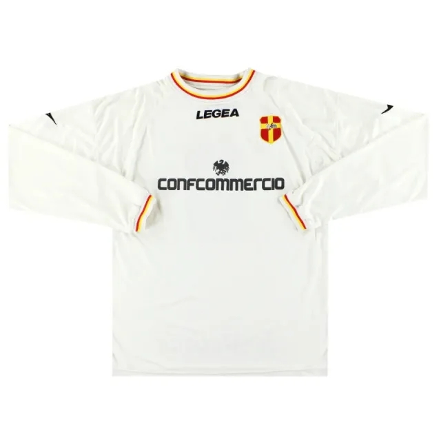 2003-04 Messina Home Shirt #6 L/S L - Other Italian Clubs / Excellent 
