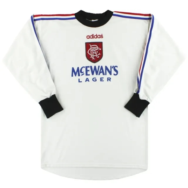 1996-97 Rangers adidas Goalkeeper Shirt XL - Rangers / Very good 