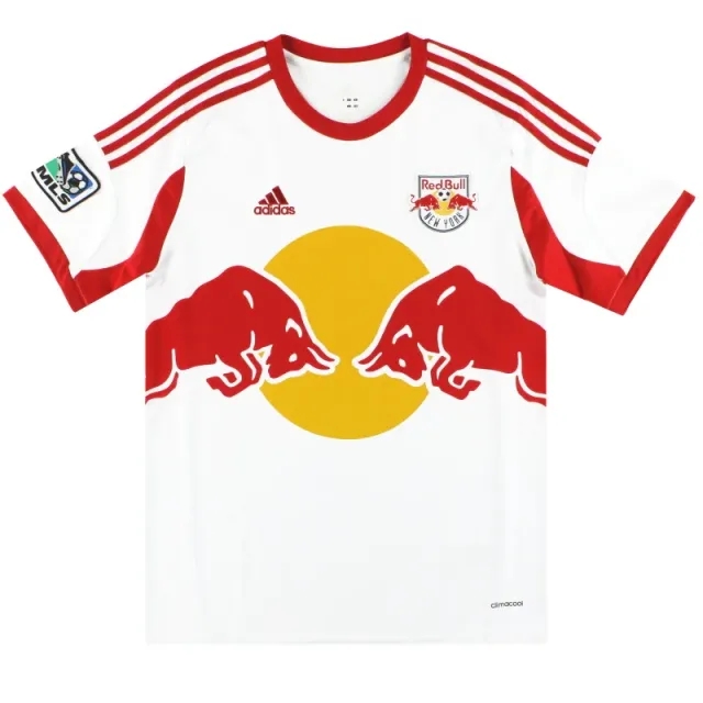 2013-14 New York Red Bull adidas Home Shirt XL - USA Soccer Clubs / Excellent 