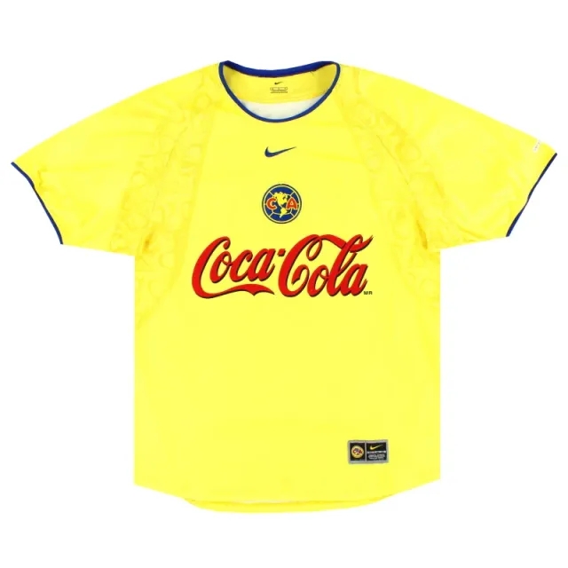 2002-03 Club America Nike Home Shirt M - Central and South American Clubs / Excellent 