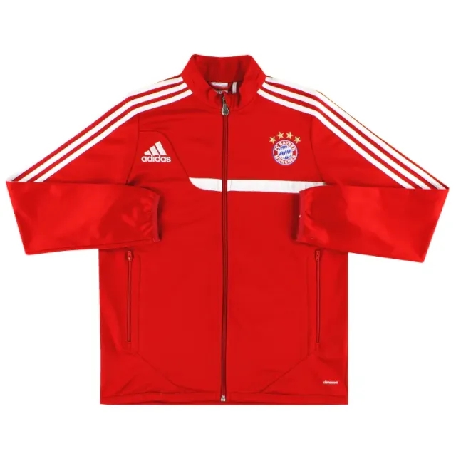 2013-14 Bayern Munich adidas Track Jacket L.Boys - Bayern Munich / Excellent 