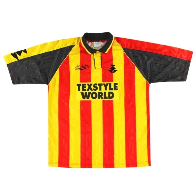 1993-94 Partick Thistle Bukta Home Shirt L - Other Scottish Clubs / Excellent 