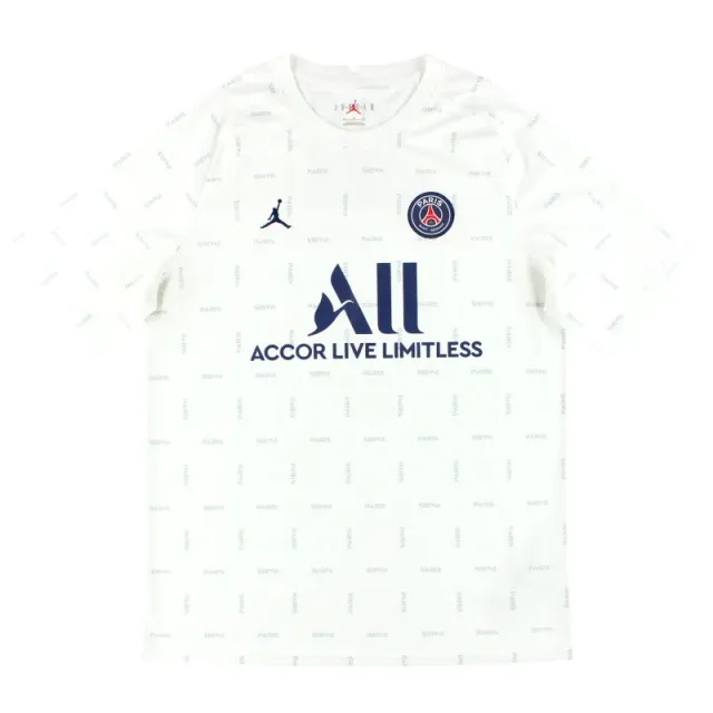 2021-22 Paris Saint-Germain Nike x Air Jordan Fourth Pre-Match Shirt XL - Paris Saint-Germain / Excellent 