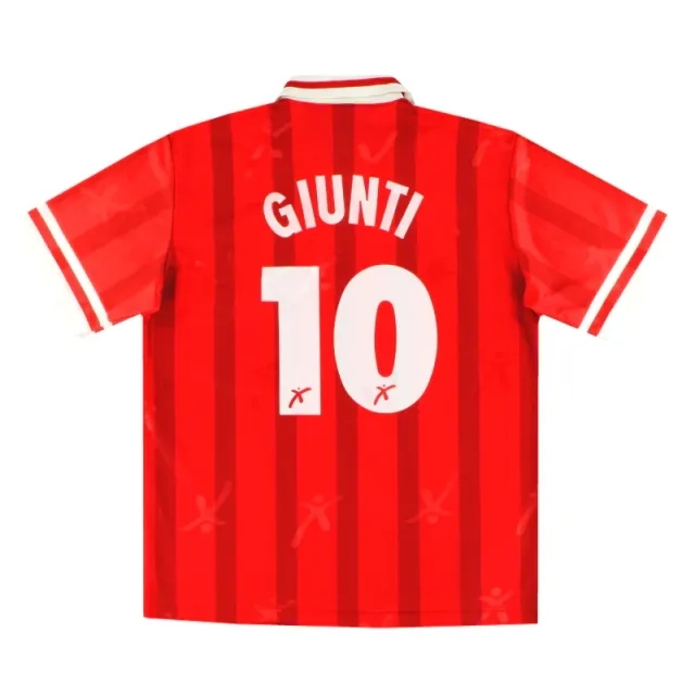 1996-97 Perugia Player Issue Home Shirt Giunti #10 XL - Other Italian Clubs / Excellent 