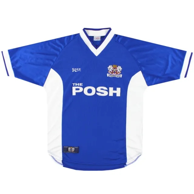 1999-00 Peterborough Home Shirt L - Peterborough United / Excellent 