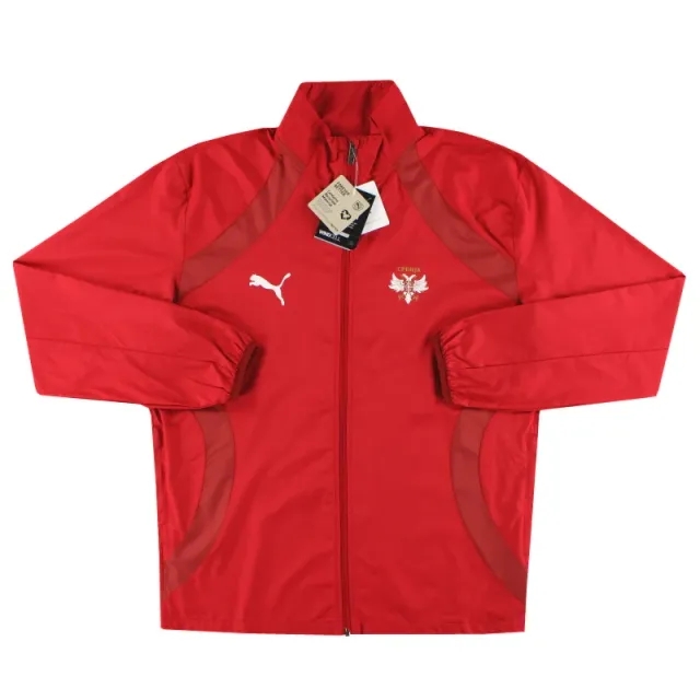 2024-25 Serbia Puma Pre-Match Woven Jacket *w/tags* - Other European / w/tags 