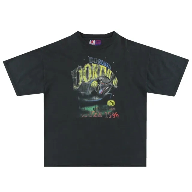 1996 Borussia Dortmund Deutscher Meister Graphic Tee XL - Dortmund / Very Good 