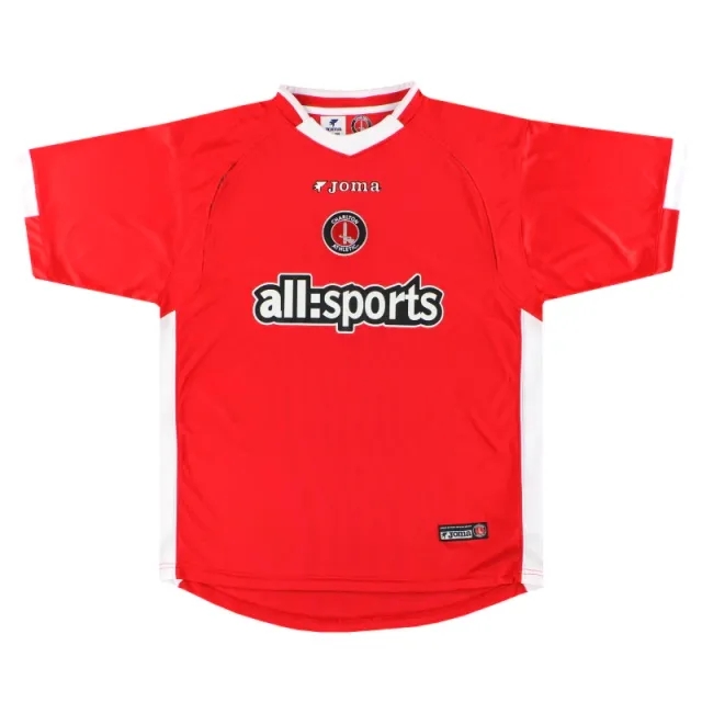 2005-06 Charlton Joma Home Shirt M - Charlton Athletic / Excellent 