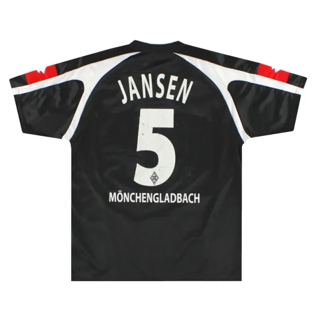 2005-07 Borussia Monchengladbach Lotto Away Shirt Jansen #5 XL - Other German Clubs / Very Good 