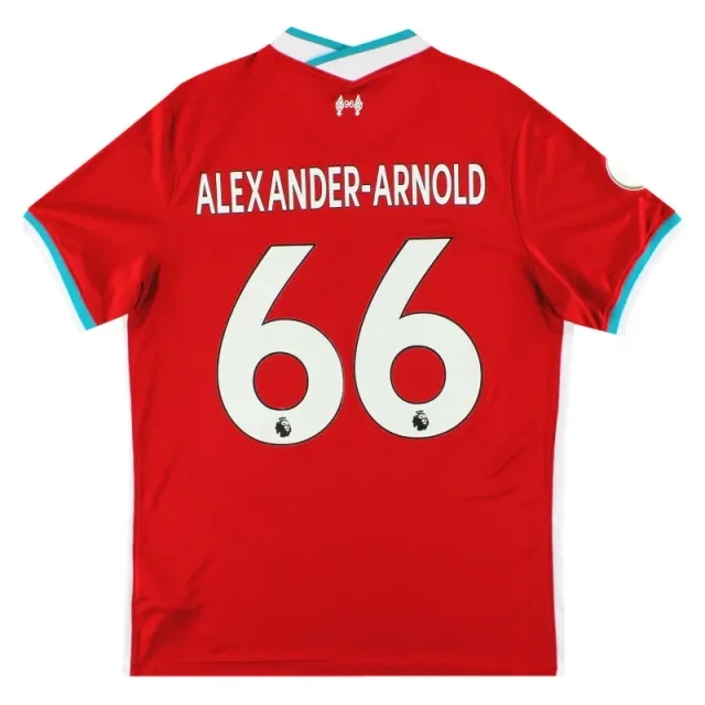 2020-21 Liverpool Nike Home Shirt Alexander-Arnold #66 L - Liverpool / Excellent 