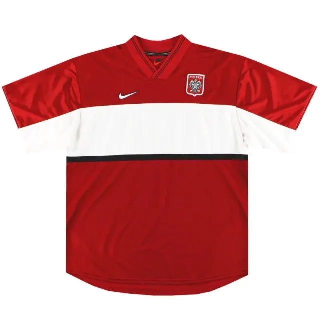 1998-99 Poland Nike Player Issue Away Shirt XL - Poland / Excellent 