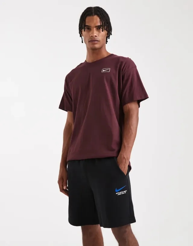 Nike Athletic Shorts - Black - Mens