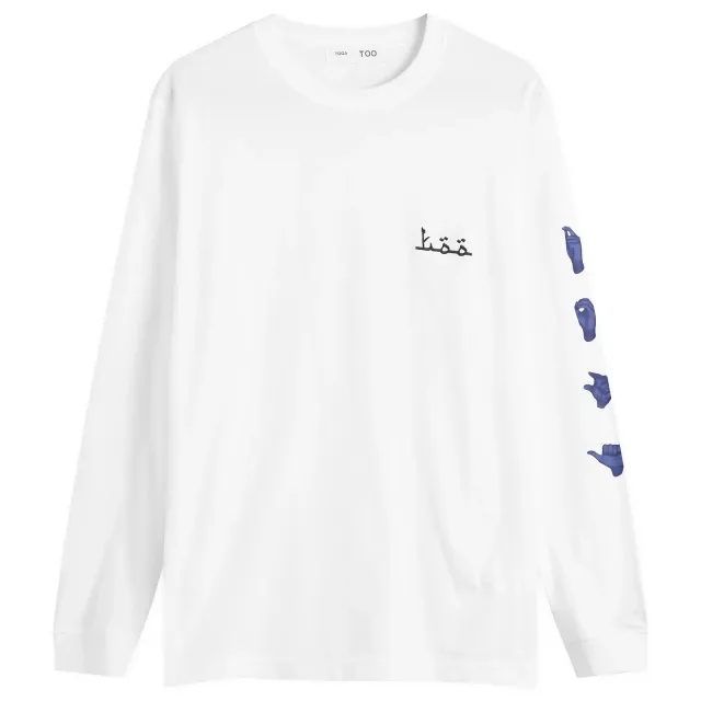 TOGA ARCHIVES Women's Printed Long Sleeve Top White